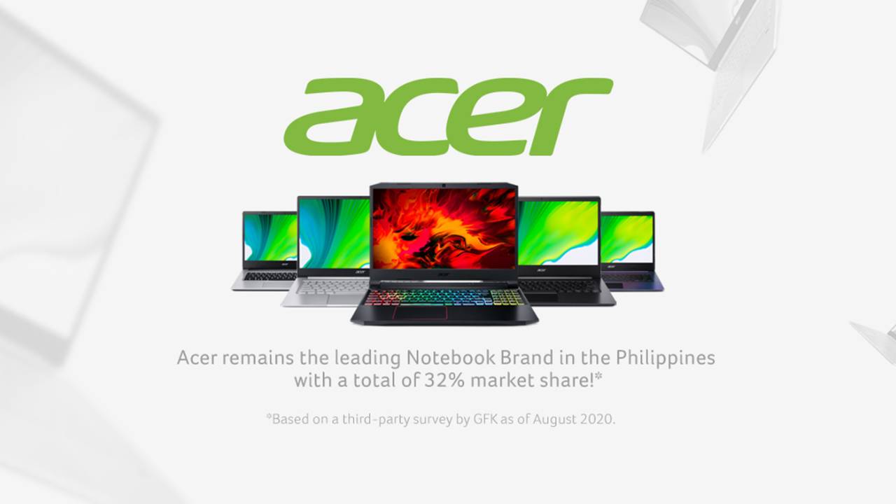 acer laptop banner